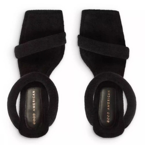 New Good American Terry Cloth Heels - Picture 3 of 11